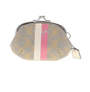 Coach Beige and Pink Women's Bag